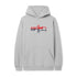 Cash Only Crown Pullover Hood Sweat A Capuche - Cement - Streetart.fr